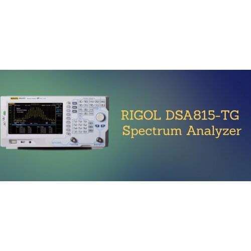 Rigol DSA815-TG 1.5 GHz Spectrum Analyzer with Tracking Generator