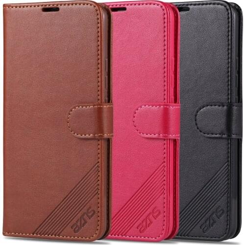 AZNS TPU Leather Wallet Case For VIVO iQOO U3 U1X 5 U3 Neo V15 Y73S Y52S Y3S Y17 Y70 2020 Y20 Y30 Y9S Y50 Y51S Y70S Y5S Y19 Y7S