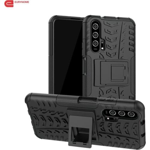 Case For Huawei Honor 20 Pro Case Armor Stand Silicone Heavy Duty ShockProof Cover for Huawei Honor 20 Case