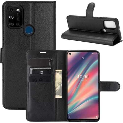 For Wiko View 5 Case Flip Cases For Wiko View 5 Leather Stand Cover With Card Holder On For Wiko View 5 Guard Saver Protector