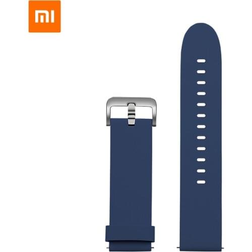 Xiaomi Colorful Original Watch Strap Silicone & Leather Material Compatible with Xiaomi Smart Watch Color