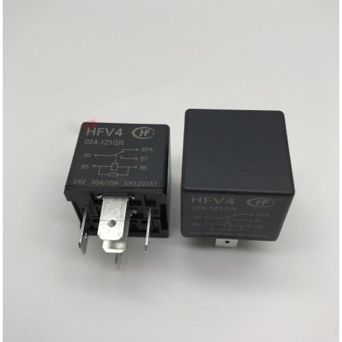 HFV4-024-1Z1GR 5pin 20A 14VDC relays new orginal