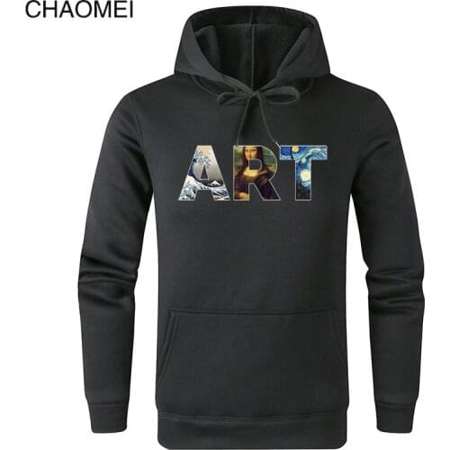 Famous Works Of Art For Artists Hoodie Men Women Warm Fleece Sweatshirts Hoodies Cool Print Pullovers Hoody Unisex Clothes C64