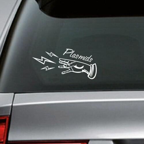 Cool Plasmids vinyl die cut decal sticker for car Motorcycle decor