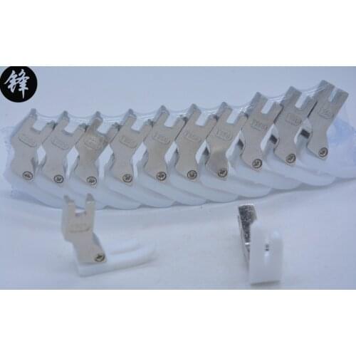 ZHIZU plastic cards T350 lockstitch sewing machine presser foot thick white plastic presser foot industrial sewing machine parts