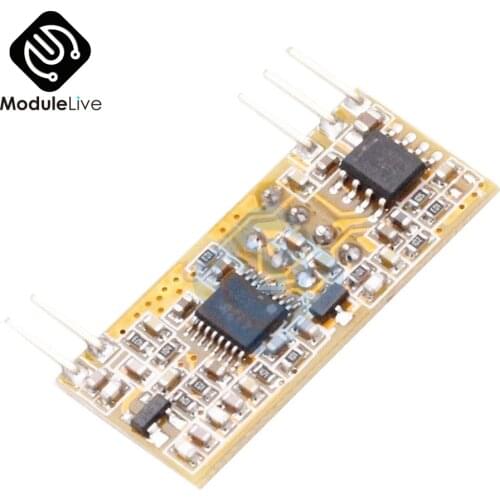 RXB8 433Mhz 433 MHZ Superheterodyne Wireless Receiver Module Board Perfect for Arduino AVR Sensitivity Low Power Consumption
