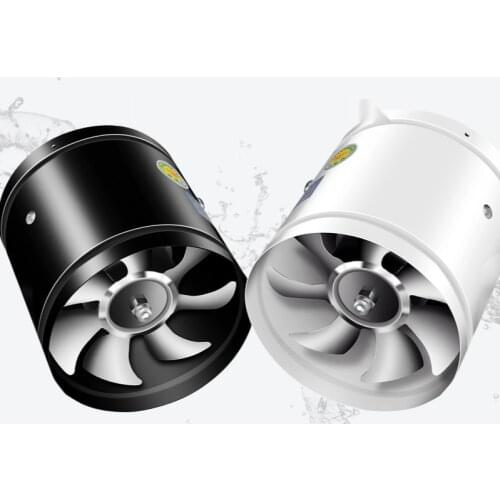 4''6''8'' Pipe Duct Ceiling Air Ventilation Blower Booster Window Exhauster Toilet Kitchen Wall Extractor Exhaust Fan