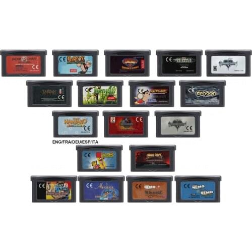Superior 32 Bit Video Game Cartridge Memory Card for Nintendo GBA AVG Adventure Game Series English Language Edition