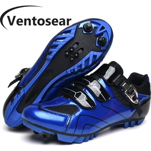 Ventosear Outdoor Men Professional Mountain Cycling Shoes Women SPD Road with Cleats Bike Footwear Male Spinning Biking Sneakers