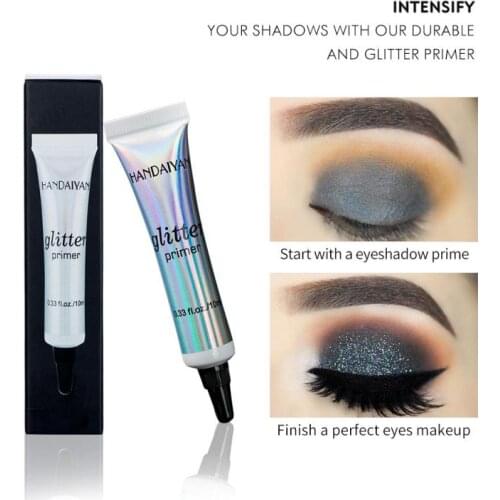 Eye Lips Makeup Longlasting Glitter Eye Shadow Base Cream Cosmetic Eye Easy To Color Base Makeup Waterproof Eyeshadow Primer