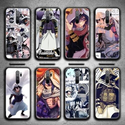 TOPCASHOP Tamaki Amajiki My Hero Academia Phone Case for Redmi 9A 8A 7 6 6A Note 9 8 8T Pro Max Redmi 9 K20 K30 Pro