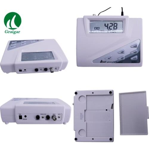 High Precision AZ86501 Desktop Water Quality Tester PH Meter Acidity Tester PH Range 0~14