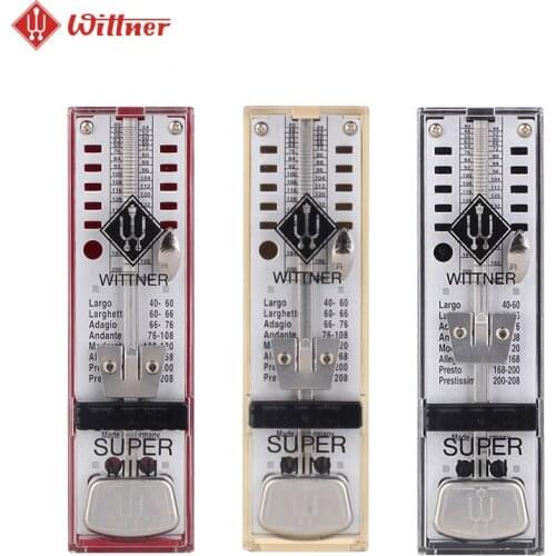 Wittner Taktell Super-Mini Metronome, Dimension of Metronome,Black,Red and yellow