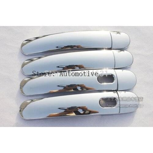 ABS Chrome Door Handle Cover with 2 hole For 2013- 2015 for Volkswagen Tiguan