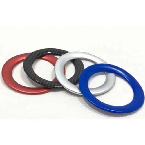 ABS Steering Wheel Center Ring Cover Trim For Jeep Grand Cherokee 2010-2015 2016 2017 2018 Car Styling Accessories 1Pcs/set