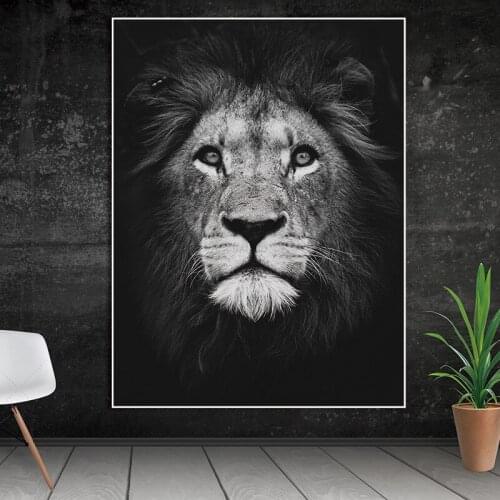 5d diamond embroidery animal lion diy diamond painting cross stitch full square black white diamond mosaic canvas wall art