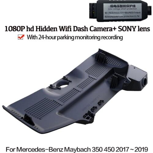 Car DVR Wifi Video Recorder Dash Cam Camera For Mercedes-Benz Maybach 350 450 2017 2018 2019 Novatek 96658 Night Vision hd