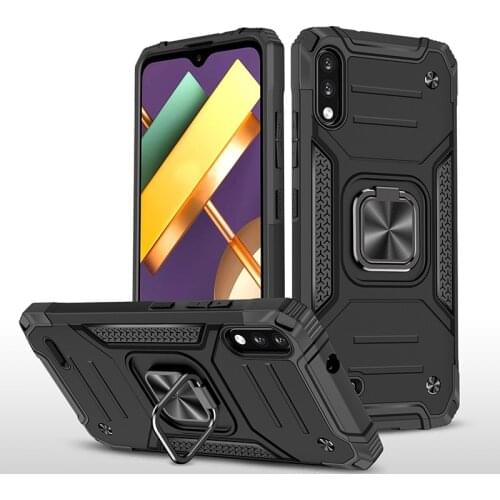 For LG K22 Case for LG K 22 Shockproof Armor Drop Protective Defender Magnet Holder Ring Case Cover LGK22 L G K22 Phone Cover