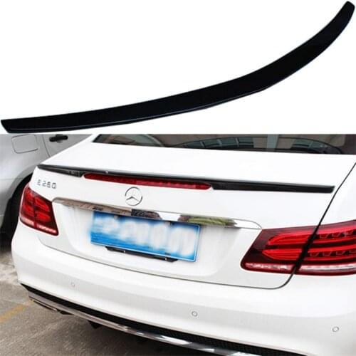 For Mercedes-Benz W207 C207 E 2-door Coupe E250 E350 CDI E500 E550 2010-2016 Carbon Fiber Rear Roof Spoiler Tail Trunk Lid Wing