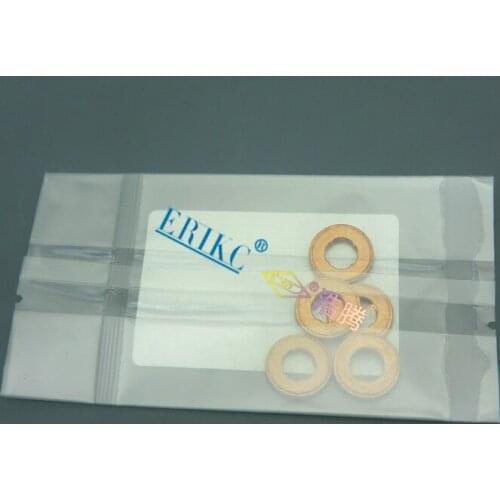 Erikc F00vc17504 Original Diesel Injector Shims F 00v C17 504 Fuel System Injection Thickness=2mm Copper Washer F 00v C17 504
