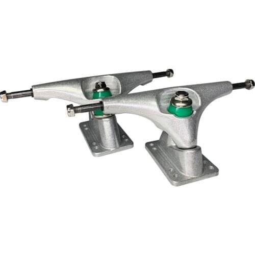 15cm Flexible CX4 Land Surf Skateboard Ski Bridge Ground-free Silver Rotating Bracket Longboard Tool Steering Fishboard Bridges