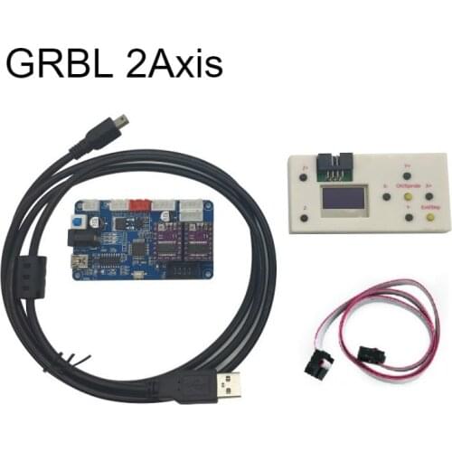 2 Axis GRBL CNC Laser Control System and Offline controller Router/Laser Engraver Control Board USB Port Controller Card
