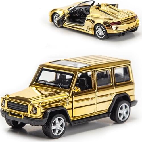 1:32 Simulation Diecasts Off-Road Vehicles Pull Alloy Back Sports Car Model Cake Decoration Birthday Toy for Children Boys Y089
