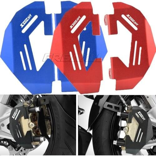 S1000XR CNC Aluminum Motorcycle Front Brake Caliper Cover Guard Protection For BMW S 1000 XR 1000XR S1000 XR Motor Accessories