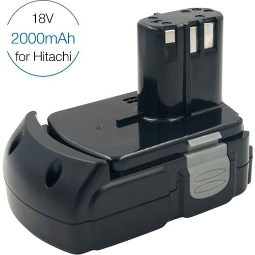 BCL1815 BCL1830 Replacement Battery 18V 2000mAh Lithium Battery for Hitachi Power Tools EBM1830 DS18DL DH18DL DS18DFL DV18DL