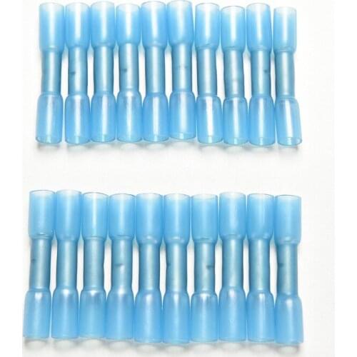 New Waterproof 20pcs 4-16 AWG Solder Seal Heat Shrink Butt Connectors Electrical Wire Splice Terminals
