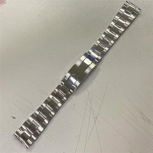 Universal 20mm Stainless Steel Watch Strap Watch Band Bracelet Belt Watches Accessories