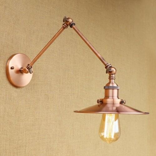 Swing Long Arm Wall Lamp Vintage LED Wandlamp Retro Wall Light Fixtures Style Loft Industrial Wall Sconce Appliques Murale