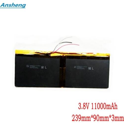 Ansheng High Quality 3.7/3.8V 11000mAh 3090239 battery For Teclast X16 PLUS Tbook 11 Tablet PC