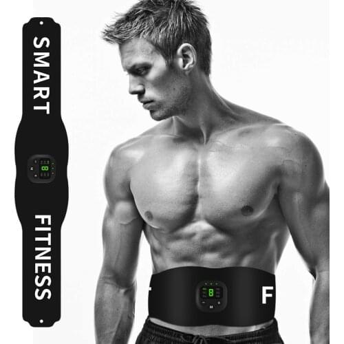 Fat Cellulite Reduction EMS Belt Muscle Stimulating Belt Convenience Training Device Muscles For Home &T8