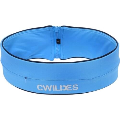 2018 Newest outdoor elastic pockets close-fitting sports pockets spandex Fitness running belt anti-theft invisible