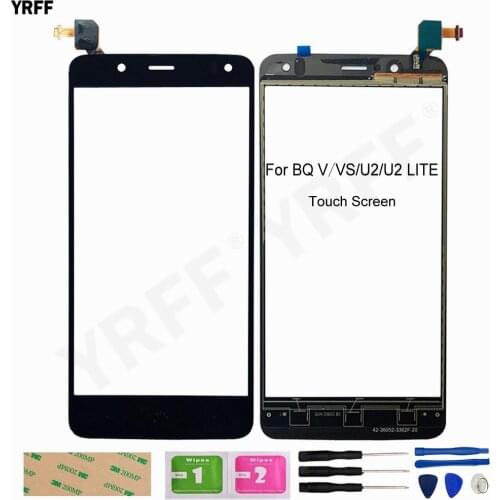 5.2 inch Touch Front Glass Panel Sensor For BQ AQUARIS V VS U2 Lite Touch Screen Digitize Replacement Assembly Parts