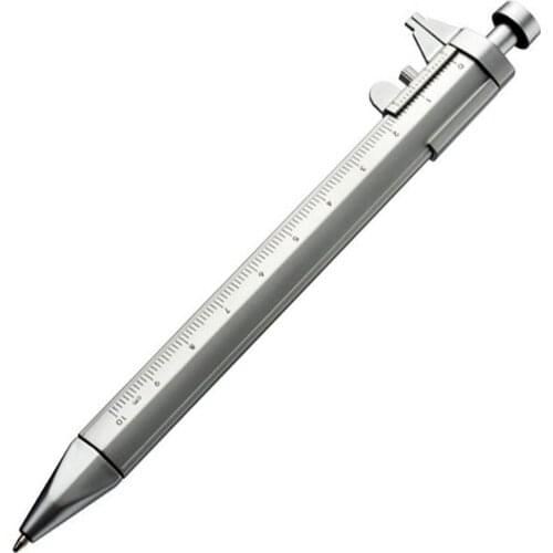 5Pcs 1.0mm Gel Ink Pen Vernier Caliper Roller Ball Pen Stationery