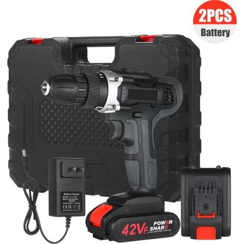 Cordless electric screwdriver 21V Cordless Drill Dirve Kit Cordless Power Drill 15+1 Torque Setting Max Torque 30N.m 3/8