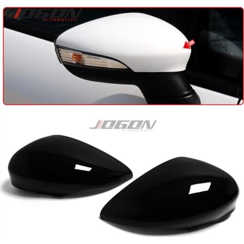 Car Side Rear View Rearview Mirror Cover For Ford Fiesta MK6 VI /UK MK7 08-17 B-Max 2012-17