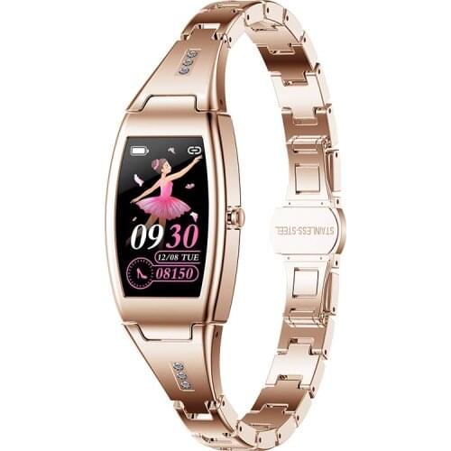 CHKEPZ MK26 Smart Watch Women Girls Heart Rate Monitor Lady Smartwatch 2021New Fitness Bracelet For Android IOS Phone Colck Gift