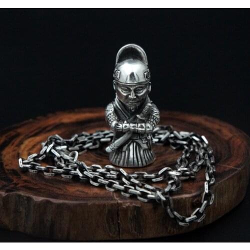 EDC Tibetan silver Brass Knife Beads A Pendant Paracord Outdoor DIY Decorations Tibetan silver Brass Camping Gear EDC Tools