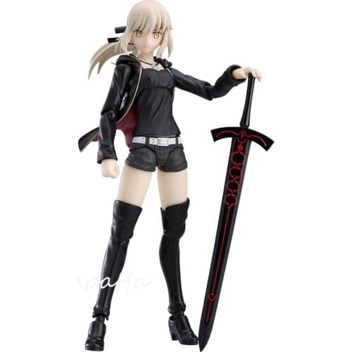 2 Styles Fate Grand Order 24cm Jeanne d'Arc Saber PVC Action Figures Toys Fate Stay Night Saber Sexy Girl Anime Figure Model Toy
