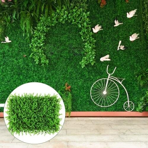 40x60cm Artificial Green Plant Lawns Carpet Wall Plant Artificial Turf Outdoor Home Store Background False Lawn Decoration