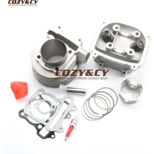 58.5MM BIG BORE KIT 155cc ENGINE REBUILD KIT FOR SCOOTERS 150cc GY6 157QMJ MOTOR