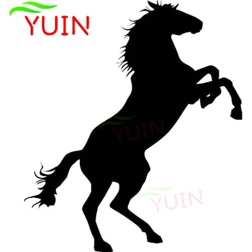 Booth Animal Cover Scratch Car Sticker Fashion Car Window Decoration PVC Waterproof Sunscreen Decal Black/White/Red/Laser/Silver