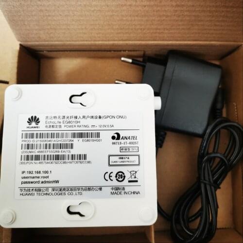 100% New HuaWei XPON GPON ONU EG8010H without box And Power Free Shipping