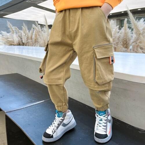 New Arrive Spring Autumn Casual Pants Boys Kids Trousers Children Clothing Teenagers Sport In Stock High Quality