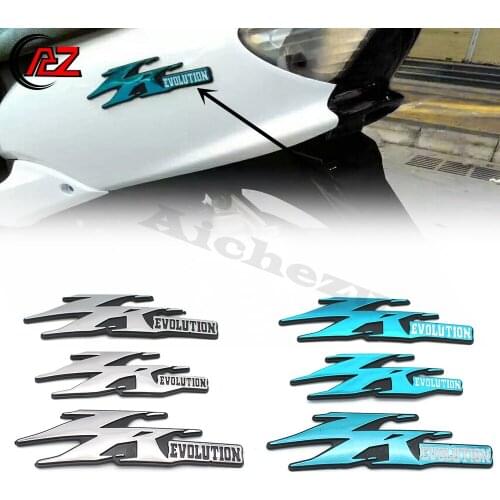 ACZ For Yamaha JOG ZR EVOLUTION Scooter Body Fairing Chrome Motorcycle 3D Stereo Stickers Decals