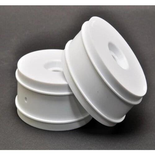 OFNA/HOBAO RACING 1/8 HYPER VS BUGGY 2pairs 4pcs 89170 white/Fluorescent yellow Nylon fortified REVO WHEEL 3.3" for rc parts