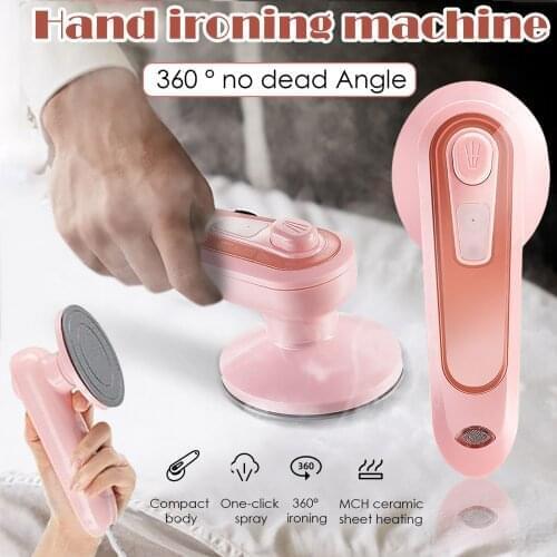 Fast Heated Portable Travel Electric Iron Handheld Mini Electric Iron Small Household Electric Iron Garment Stones#db4